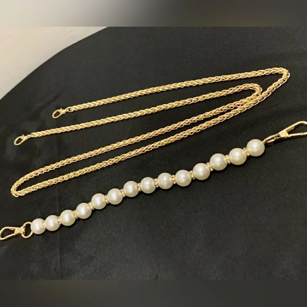 2 Chain Styles Handmade Real Shearling Push lock Clutch/Wristlet/Crossbody - Picture 11 of 11